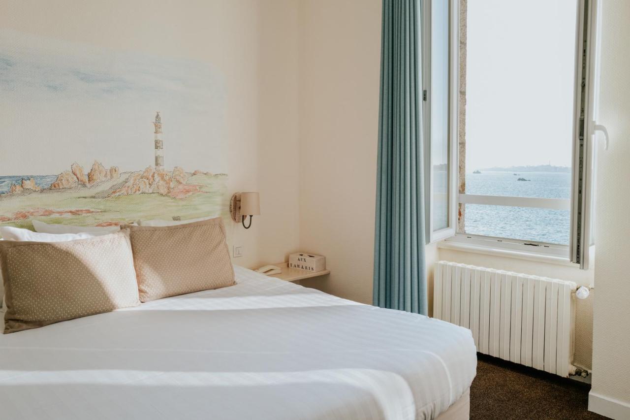 Hotel Aux Tamaris - Vue Mer Roscoff Ngoại thất bức ảnh